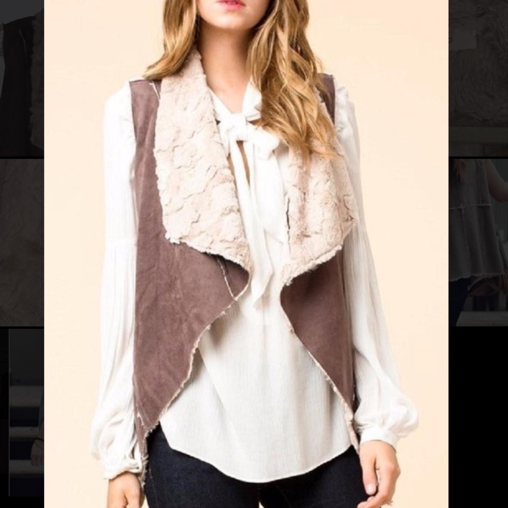 Onetheland Faux Fur Vest